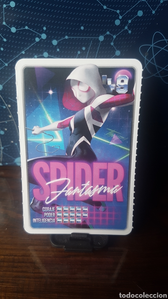 Coleccionismo cromos antiguos: #49 SPIDER FANTASMA CARREFOUR MARVEL &iexcl;DESCUBRE TU PODER! - Foto 1