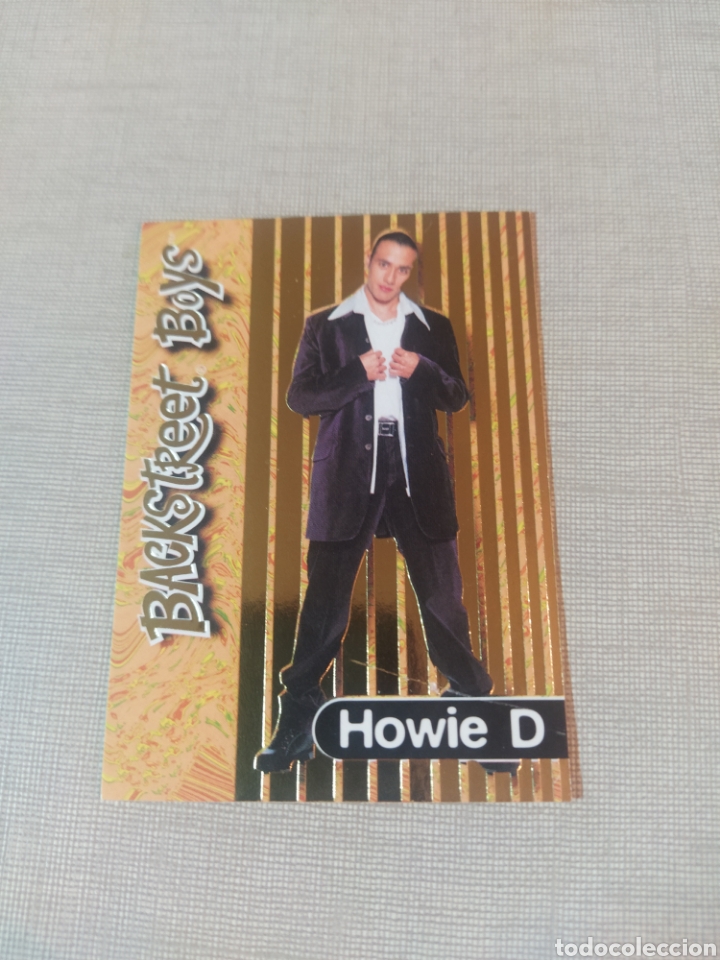Coleccionismo cromos antiguos: Cromo backstreet boys 1998 striker - Foto 1