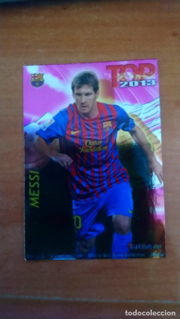 Coleccionismo cromos antiguos: messi top 2013, mundicromo - Foto 3
