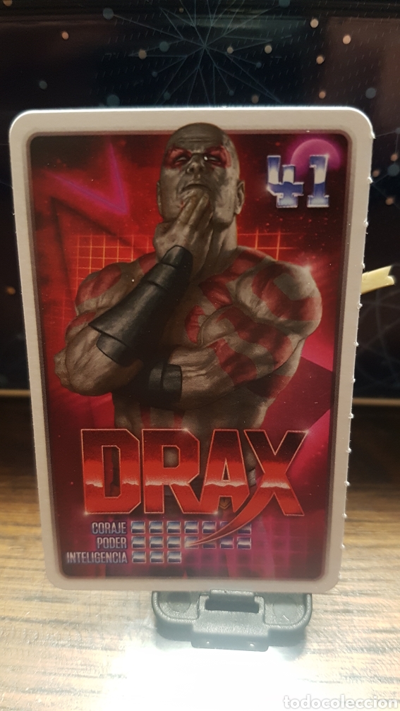 Coleccionismo cromos antiguos: #41 DRAX CARREFOUR MARVEL &iexcl;DESCUBRE TU PODER! - Foto 1