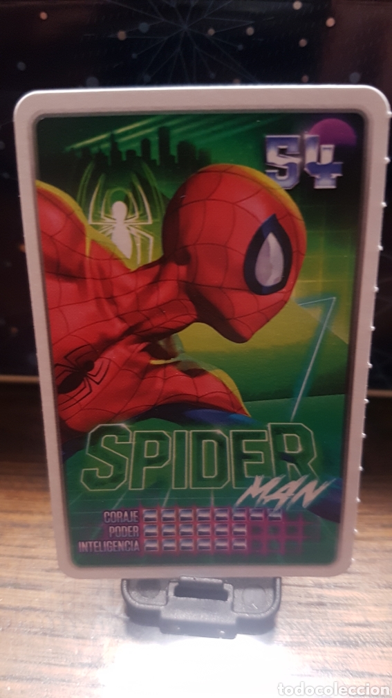 Coleccionismo cromos antiguos: #54 SPIDERMAN CARREFOUR MARVEL &iexcl;DESCUBRE TU PODER! - Foto 1