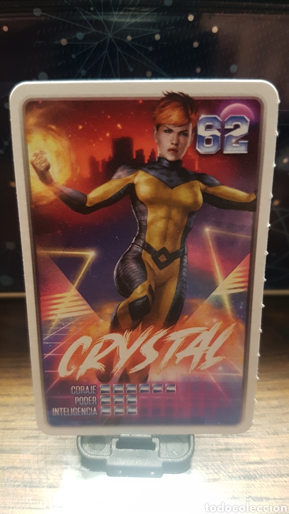 Coleccionismo cromos antiguos: #62 CRYSTAL CARREFOUR MARVEL &iexcl;DESCUBRE TU PODER! - Foto 1