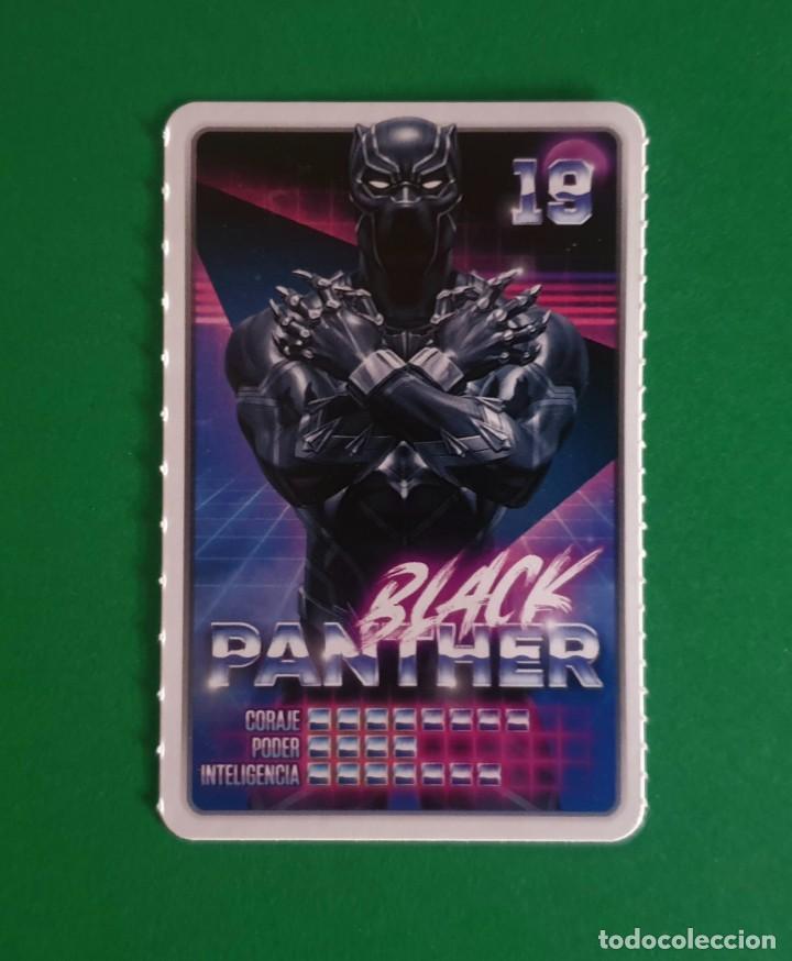 Coleccionismo cromos antiguos: 19 BLACK PANTHER - MARVEL DESCUBRE TU PODER - CARREFOUR 2022 (NUEVO) - Foto 1