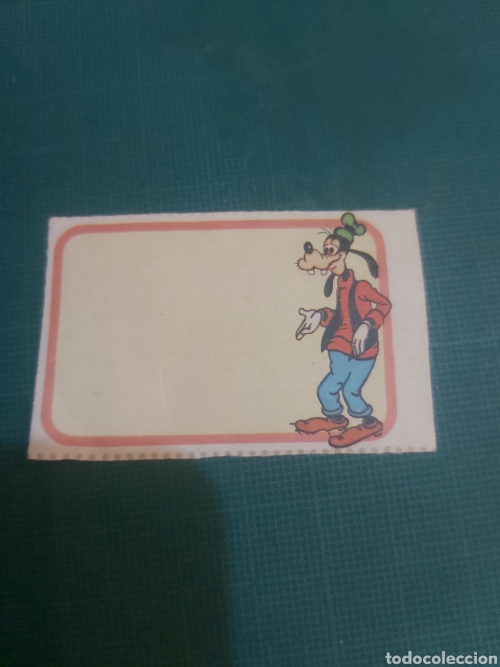 Coleccionismo cromos antiguos: Gofy Disney papel - Foto 1