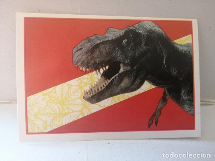 Coleccionismo cromos antiguos: antiguo cromo jurassic park parque jurasico ediciones este 1992 nuevo numero 135