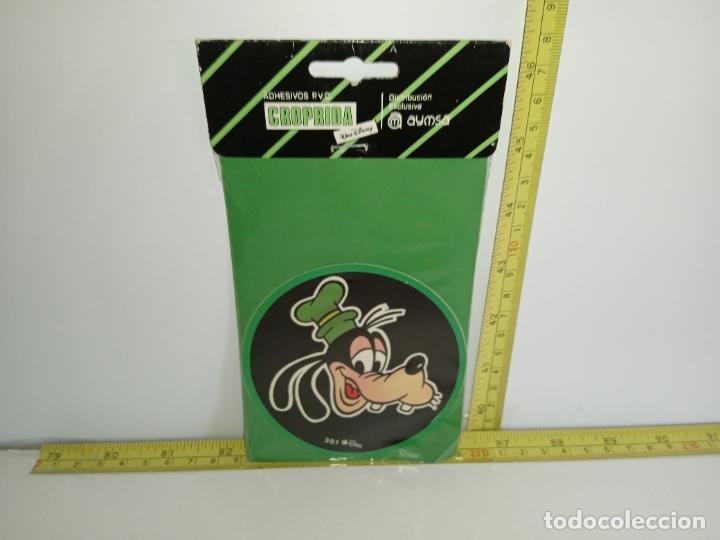 Sammeln alte Sammelbilder: CROMO PEGATINA EN BLISTER ADHESIVOS AYMSA CROPRIDA A&Ntilde;OS 80 DISNEY