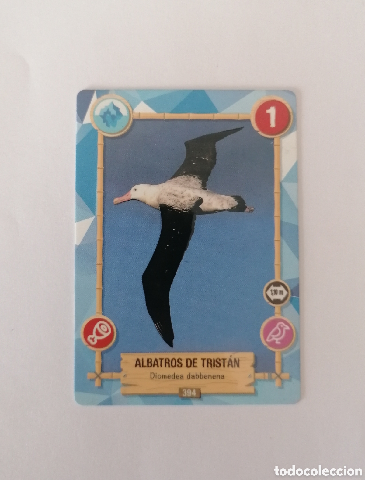 Coleccionismo Cromos antiguos: ALBATROS DE TRISTAN. N&Uacute;MERO 394. PANINI REDWILD.