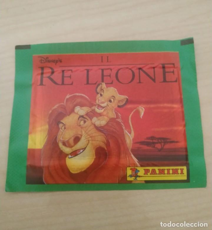 Coleccionismo cromos antiguos: PANINI EL REY LEON 1995 VERSION: IL RE LEONE SOBRE SIN ABRIR - Foto 1