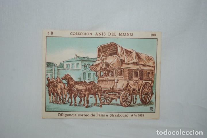 Coleccionismo Cromos antiguos: COLECCION ANIS DEL MONO , LA LOCOMOCION TERRESTRE , N&ordm; 100