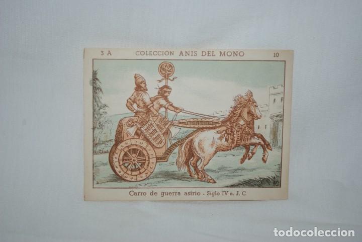Coleccionismo Cromos antiguos: COLECCION ANIS DEL MONO , LA LOCOMOCION TERRESTRE , N&ordm; 10