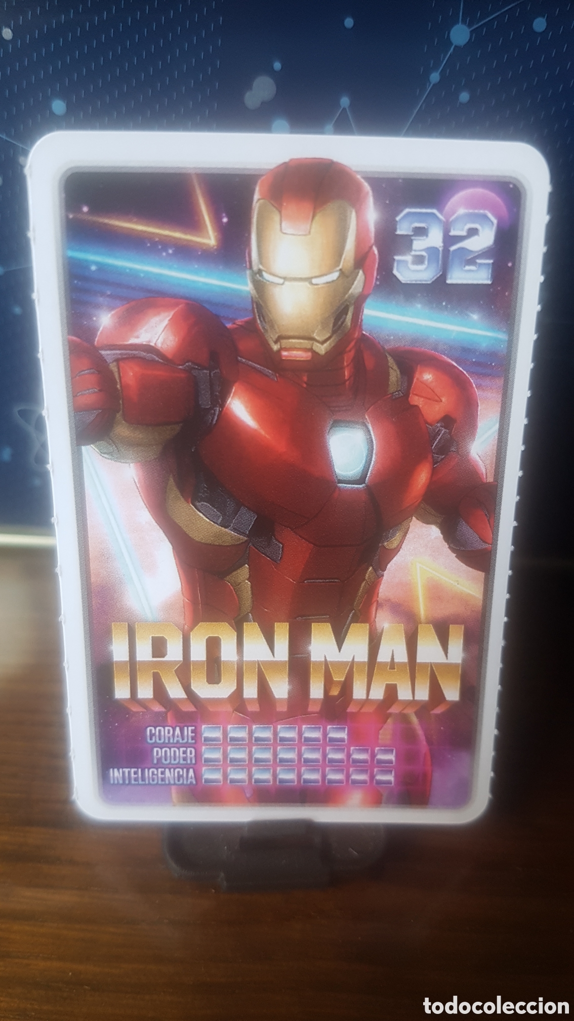 Coleccionismo cromos antiguos: #32 IRON MAN CARREFOUR MARVEL &iexcl;DESCUBRE TU PODER! - Foto 1