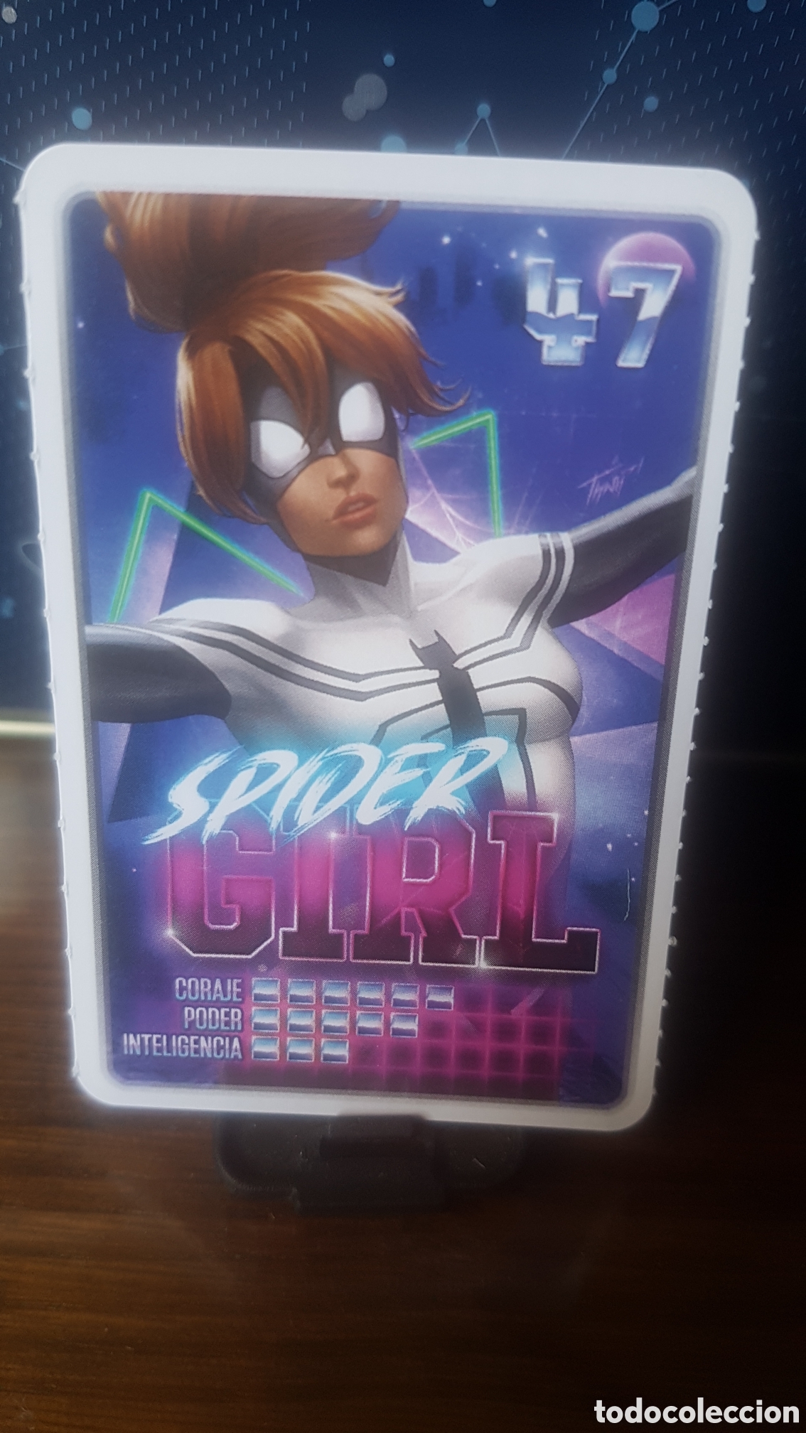 Coleccionismo cromos antiguos: #47 SPIDERGIRL CARREFOUR MARVEL &iexcl;DESCUBRE TU PODER! - Foto 1