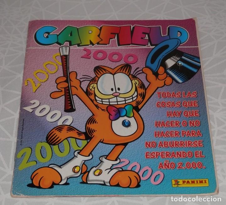 Coleccionismo cromos antiguos: ALBUM DE CROMOS GARFIELD DE LA PANINI DEL A&Ntilde;O 2000
