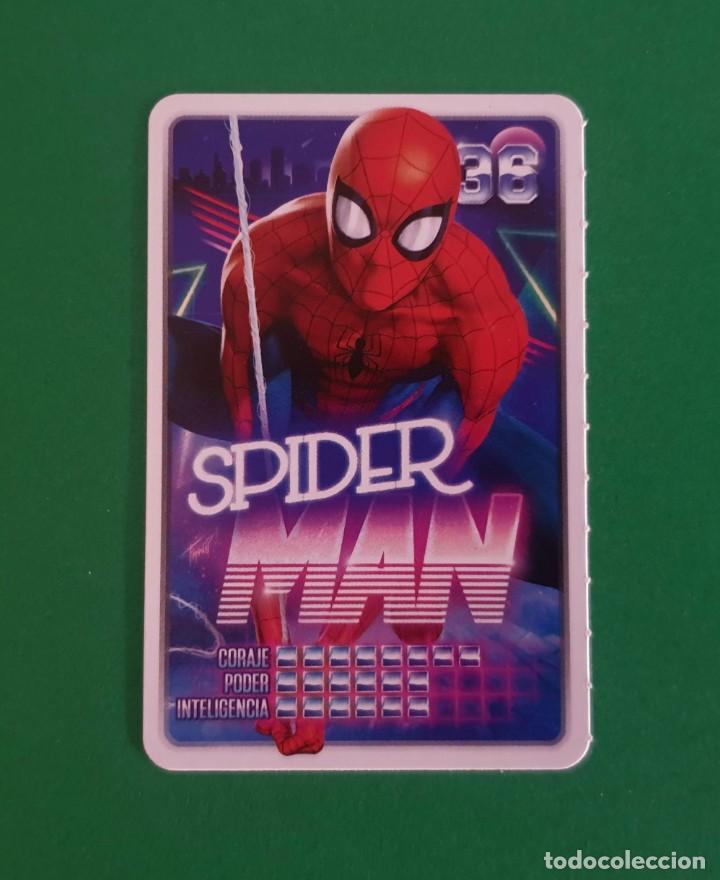 Coleccionismo cromos antiguos: 36 SPIDER MAN - MARVEL DESCUBRE TU PODER - CARREFOUR 2022 (NUEVO) - Foto 1