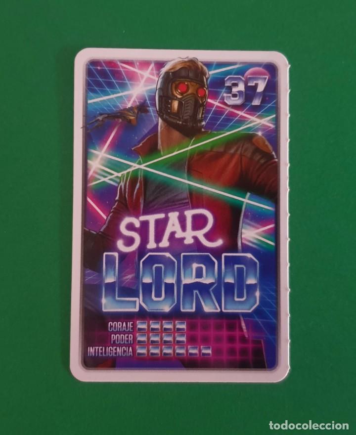 Coleccionismo cromos antiguos: 37 STAR LORD - MARVEL DESCUBRE TU PODER - CARREFOUR 2022 (NUEVO) - Foto 1