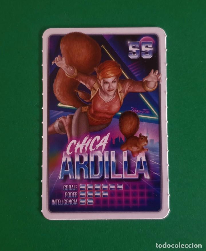Coleccionismo cromos antiguos: 55 CHICA ARDILLA - MARVEL DESCUBRE TU PODER - CARREFOUR 2022 (NUEVO) - Foto 1