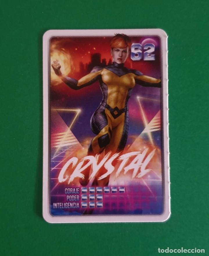 Coleccionismo cromos antiguos: 62 CRYSTAL - MARVEL DESCUBRE TU PODER - CARREFOUR 2022 (NUEVO) - Foto 1