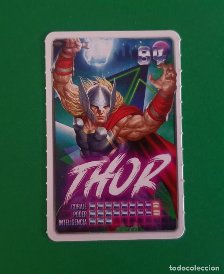 Coleccionismo cromos antiguos: 84 THOR - MARVEL DESCUBRE TU PODER - CARREFOUR 2022 (NUEVO) - Foto 1
