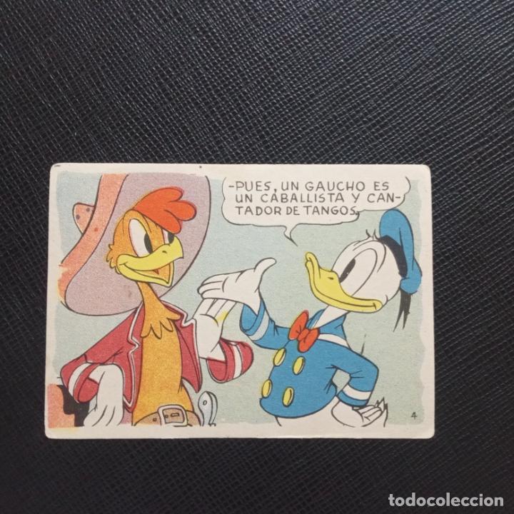 Collectable Antique Stickers: UNA JIRA POR LA PAMPA ARGENTINA CHOCOLATES LLOVERAS DISNEY 1948 CROMO - SIN PEGAR - 4