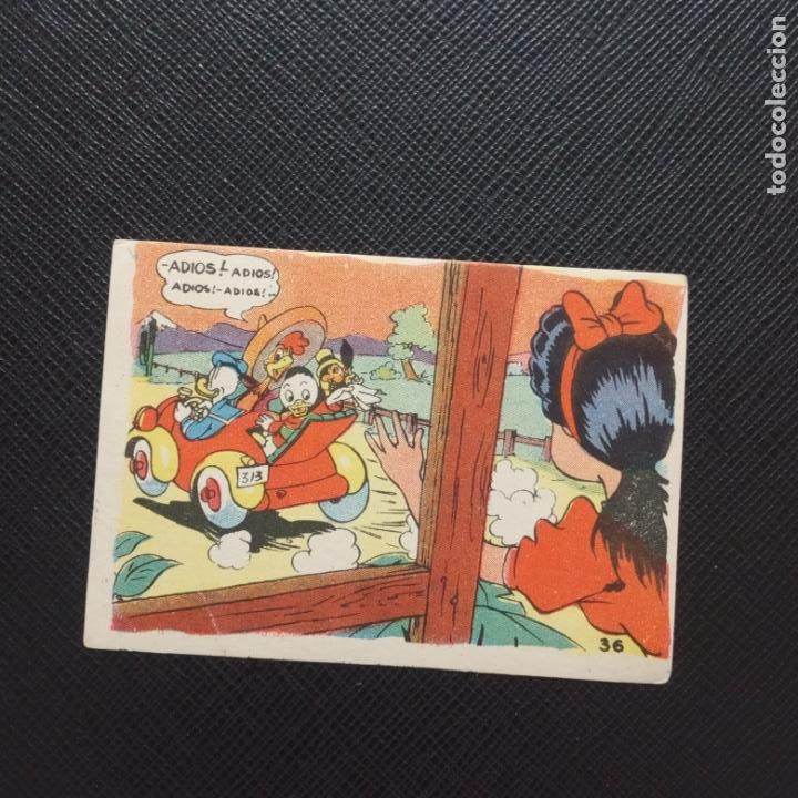 Collectable Antique Stickers: UNA JIRA POR LA PAMPA ARGENTINA CHOCOLATES LLOVERAS DISNEY 1948 CROMO - SIN PEGAR - 36