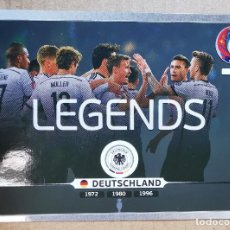 Coleccionismo Cromos antiguos: TRADING CARDS - UEFA EURO 2016 - FRANCE PANINI Nº 19 DEUTSCHLAND (LEGENDS). Lote 363864885