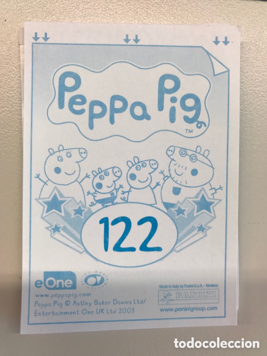 Coleccionismo cromos antiguos: Cromo Pepa Pig 122 - Foto 2
