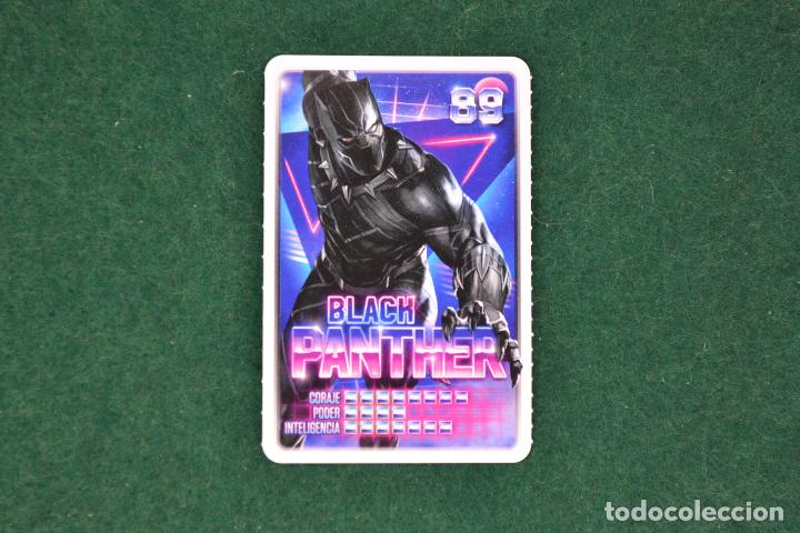 Coleccionismo cromos antiguos: CARREFOUR 2022 - MARVEL DESCUBRE TU PODER - N&ordm; 89 - BLACK PANTHER - Foto 1