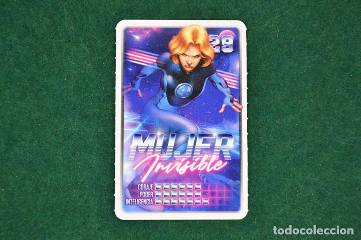 Coleccionismo cromos antiguos: CARREFOUR 2022 - MARVEL DESCUBRE TU PODER - N&ordm; 29 - MUJER INVISIBLE - Foto 1