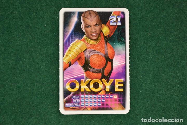 Coleccionismo cromos antiguos: CARREFOUR 2022 - MARVEL DESCUBRE TU PODER - N&ordm; 21 - OKOYE - Foto 1