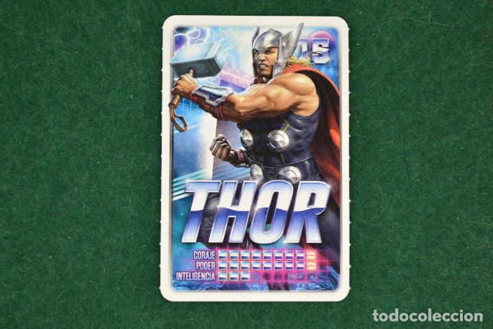 Coleccionismo cromos antiguos: CARREFOUR 2022 - MARVEL DESCUBRE TU PODER - N&ordm; 15 - THOR - Foto 1