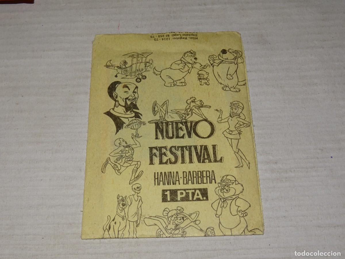 Coleccionismo cromos antiguos: SOBRE DE CROMOS SIN ABRIR - NUEVO FESTIVAL HANNA-BARBERA, EDT FHER