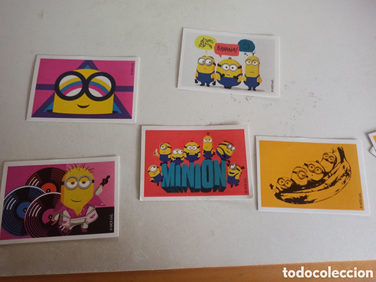 Coleccionismo cromos antiguos: Pegatinas de los Minions - Foto 1