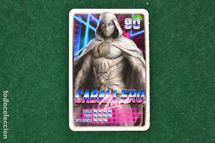 Coleccionismo cromos antiguos: CARREFOUR 2022 - MARVEL DESCUBRE TU PODER - N&ordm; 90 - CABALLERO LUNA - Foto 1