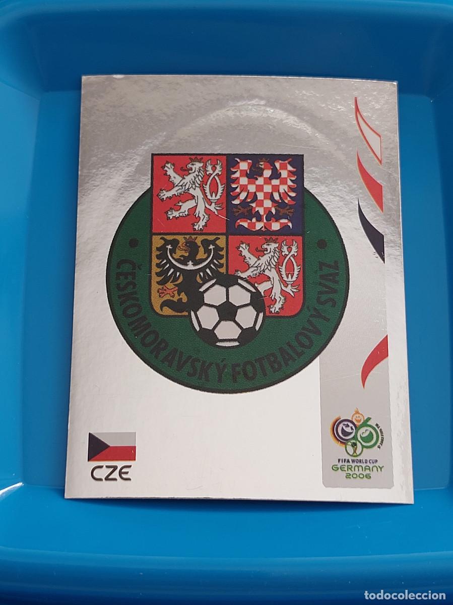 Coleccionismo cromos antiguos: MUNDIAL ALEMANIA 2006 PANINI N&ordm; 360 ESCUDO REPUB CHECA - FIFA WORLD CUP GERMANY 06 &ndash; NUEVO SIN PEGAR