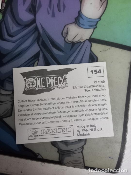Coleccionismo cromos antiguos: ONE PIECE PANINI N 154 - Foto 2