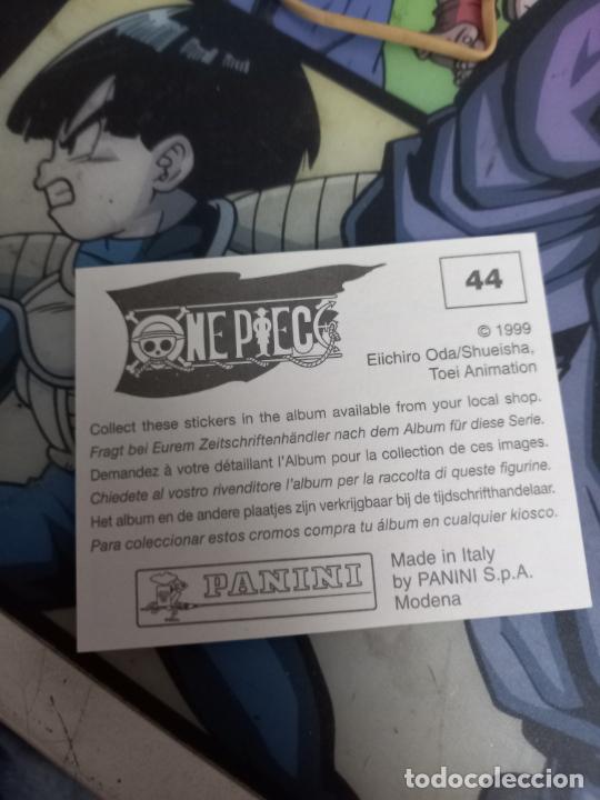 Coleccionismo cromos antiguos: ONE PIECE PANINI N 44 - Foto 2
