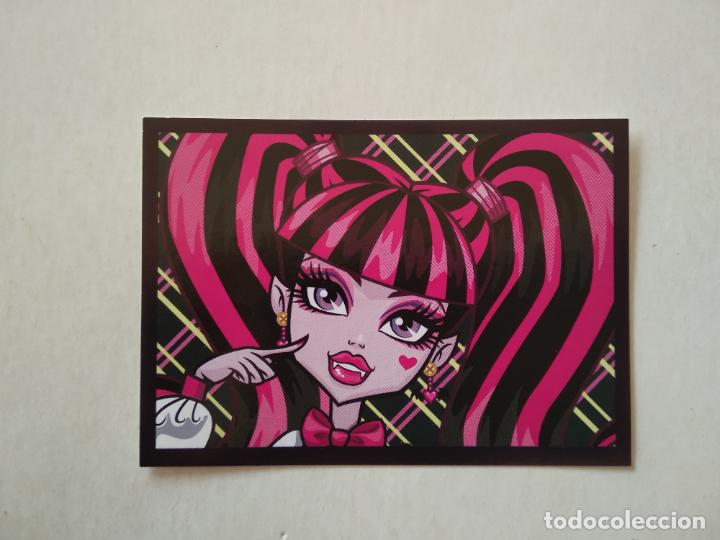Coleccionismo cromos antiguos: 55 CROMO STICKER SERIE MONSTER HIGH EDITORIAL PANINI 2012