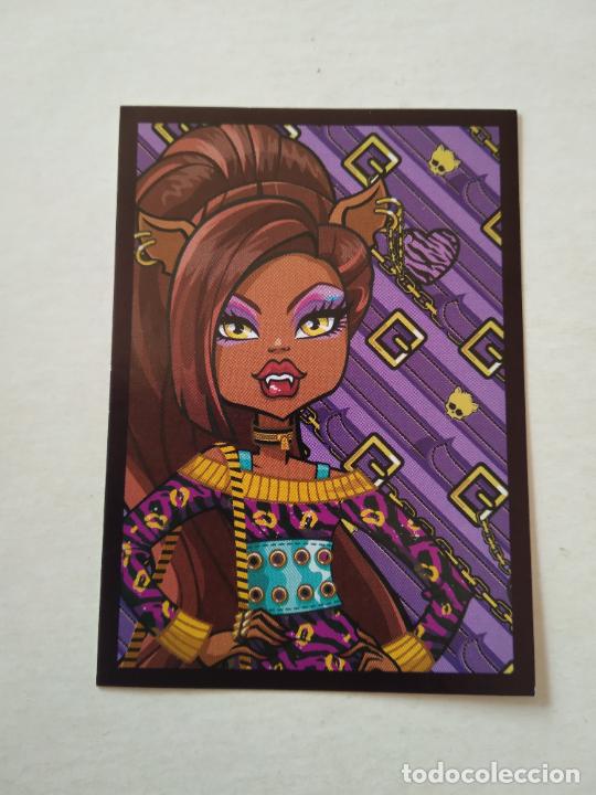 Coleccionismo cromos antiguos: 65 CROMO STICKER SERIE MONSTER HIGH EDITORIAL PANINI 2012