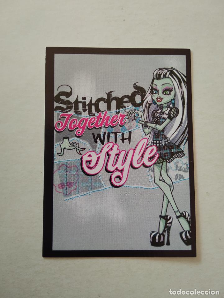 Coleccionismo cromos antiguos: 123 CROMO STICKER SERIE MONSTER HIGH EDITORIAL PANINI 2012
