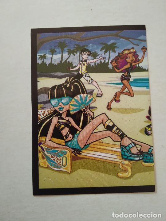 Coleccionismo cromos antiguos: 134 PLAYA CROMO STICKER SERIE MONSTER HIGH EDITORIAL PANINI 2012