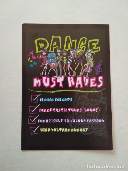 Coleccionismo cromos antiguos: 143 CROMO STICKER SERIE MONSTER HIGH EDITORIAL PANINI 2012