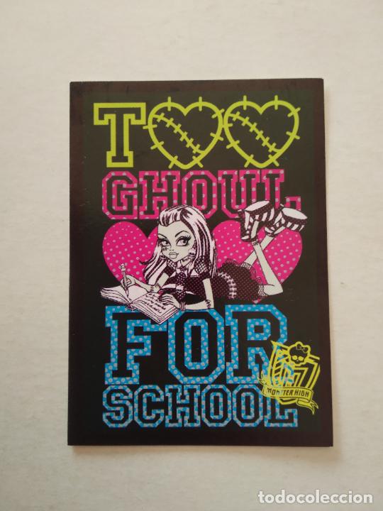 Coleccionismo cromos antiguos: 152 CROMO STICKER SERIE MONSTER HIGH EDITORIAL PANINI 2012