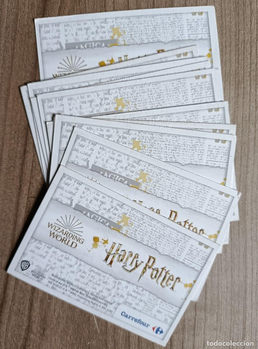 Coleccionismo cromos antiguos: Lote cromos Harry Potter, Eizarding Eorld - Carrefour - Foto 2