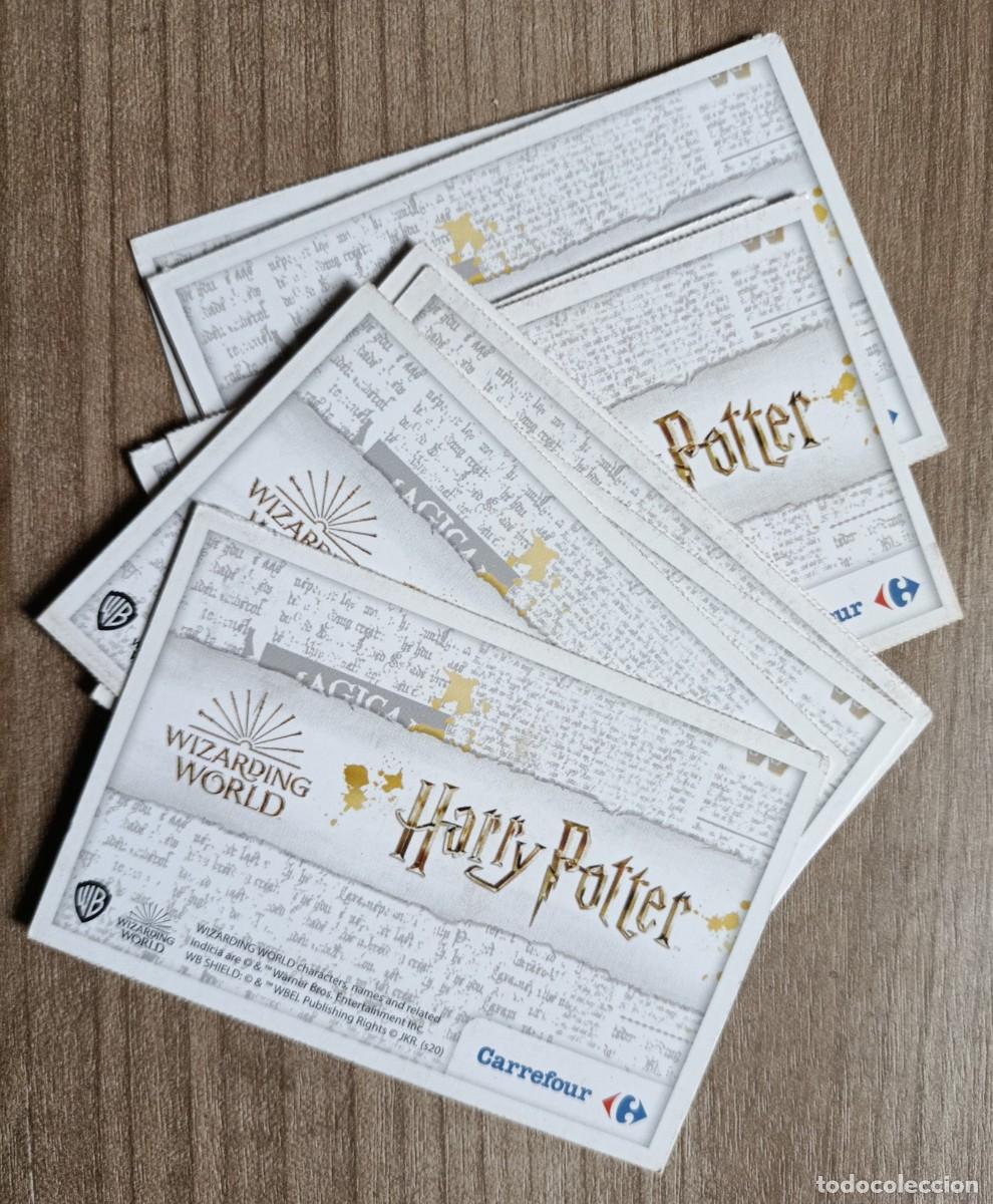 Coleccionismo cromos antiguos: Lote cromos Harry Potter - Wizarding - Carrefour - Foto 2