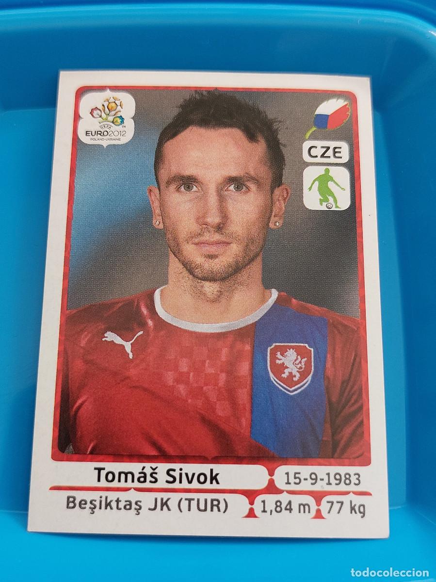 Coleccionismo Cromos antiguos: PANINI EURO 2012 POLAND UKRAINE N&ordm; 147 SIVOK REPUBLICA CHECA - POLONIA UCRANIA 12 &ndash; NUEVO SIN PEGAR