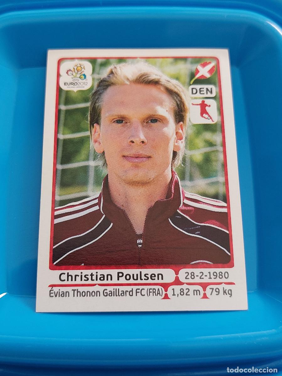 Collectionnisme Cartes &agrave; collectionner anciennes: PANINI EURO 2012 POLAND UKRAINE N&ordm; 210 POULSEN DINAMARCA - POLONIA UCRANIA 12 &ndash; NUEVO SIN PEGAR