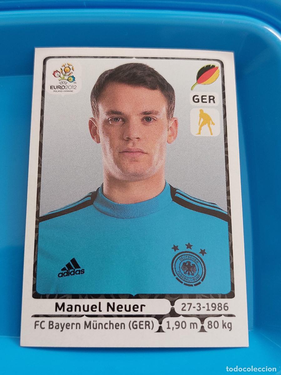 Coleccionismo Cromos antiguos: PANINI EURO 2012 POLAND UKRAINE N&ordm; 229 NEUER ALEMANIA - POLONIA UCRANIA 12 &ndash; NUEVO SIN PEGAR
