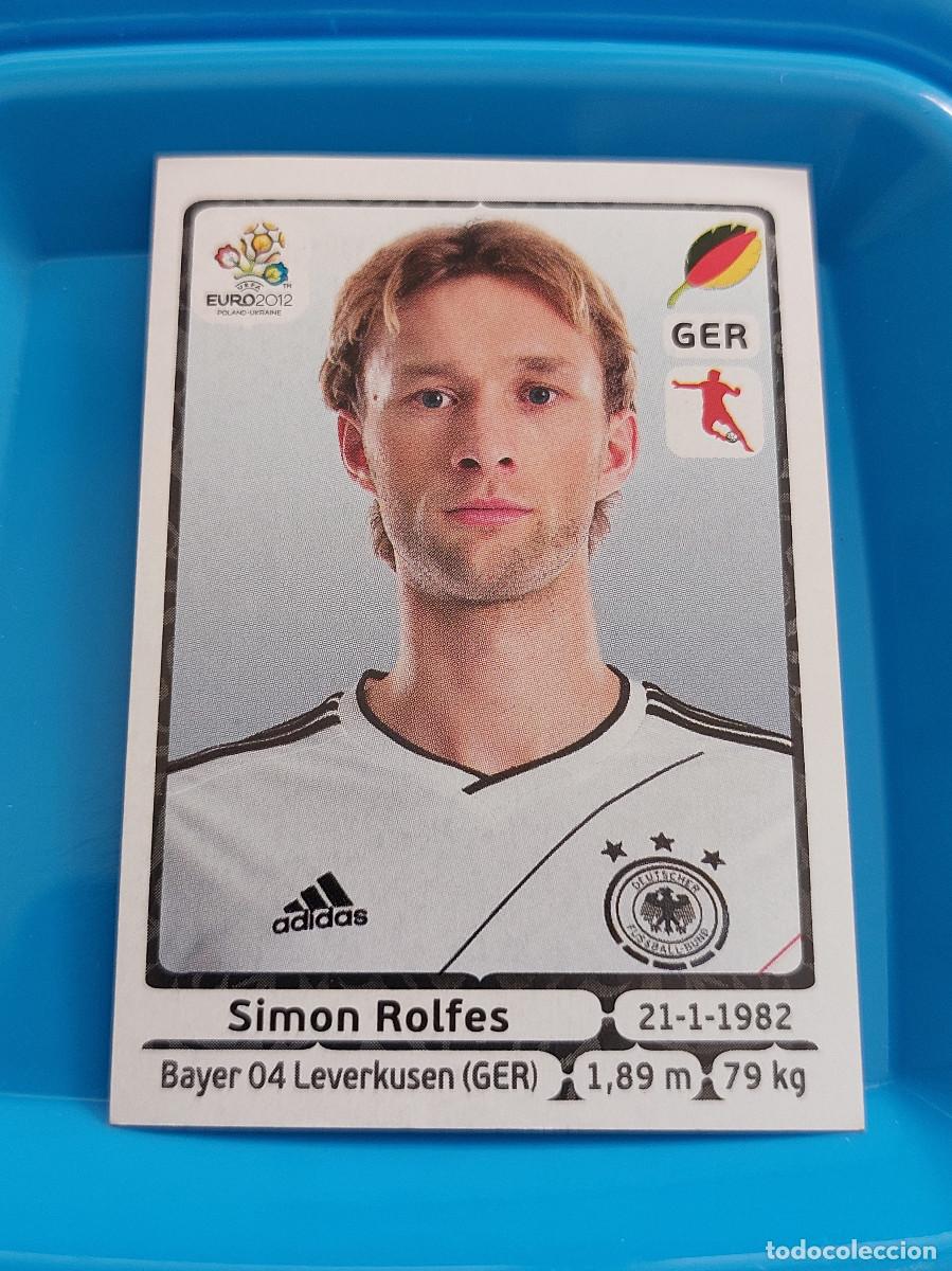 Coleccionismo Cromos antiguos: PANINI EURO 2012 POLAND UKRAINE N&ordm; 237 ROLFES ALEMANIA - POLONIA UCRANIA 12 &ndash; NUEVO SIN PEGAR