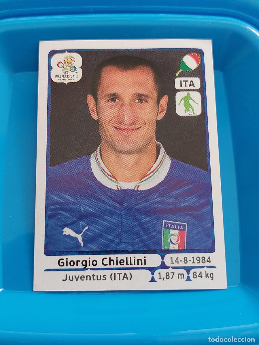 Coleccionismo Cromos antiguos: PANINI EURO 2012 POLAND UKRAINE N&ordm; 318 CHIELLINI ITALIA - POLONIA UCRANIA 12 &ndash; NUEVO SIN PEGAR