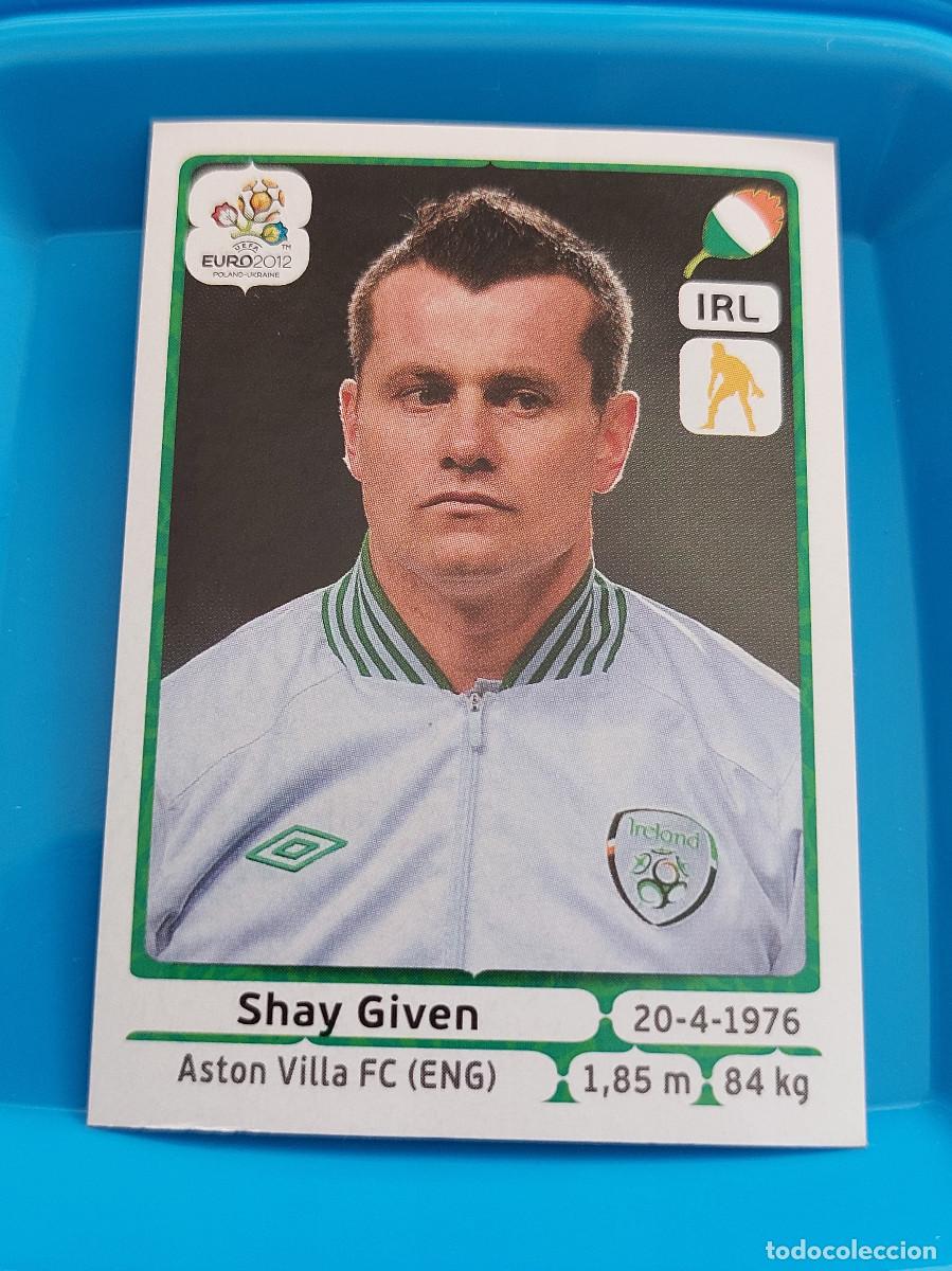 Coleccionismo cromos antiguos: PANINI EURO 2012 POLAND UKRAINE N&ordm; 345 GIVEN IRLANDA - POLONIA UCRANIA 12 &ndash; NUEVO SIN PEGAR